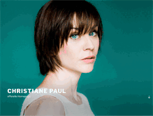 Tablet Screenshot of christianepaul.de